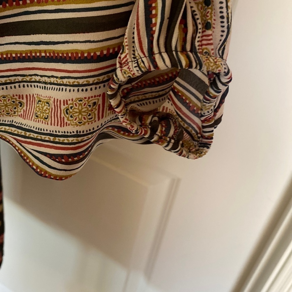 Free People Rain Or Shine Mini Dress Womens S Tunic Pirate Bohemian Festival - Picture 11 of 14